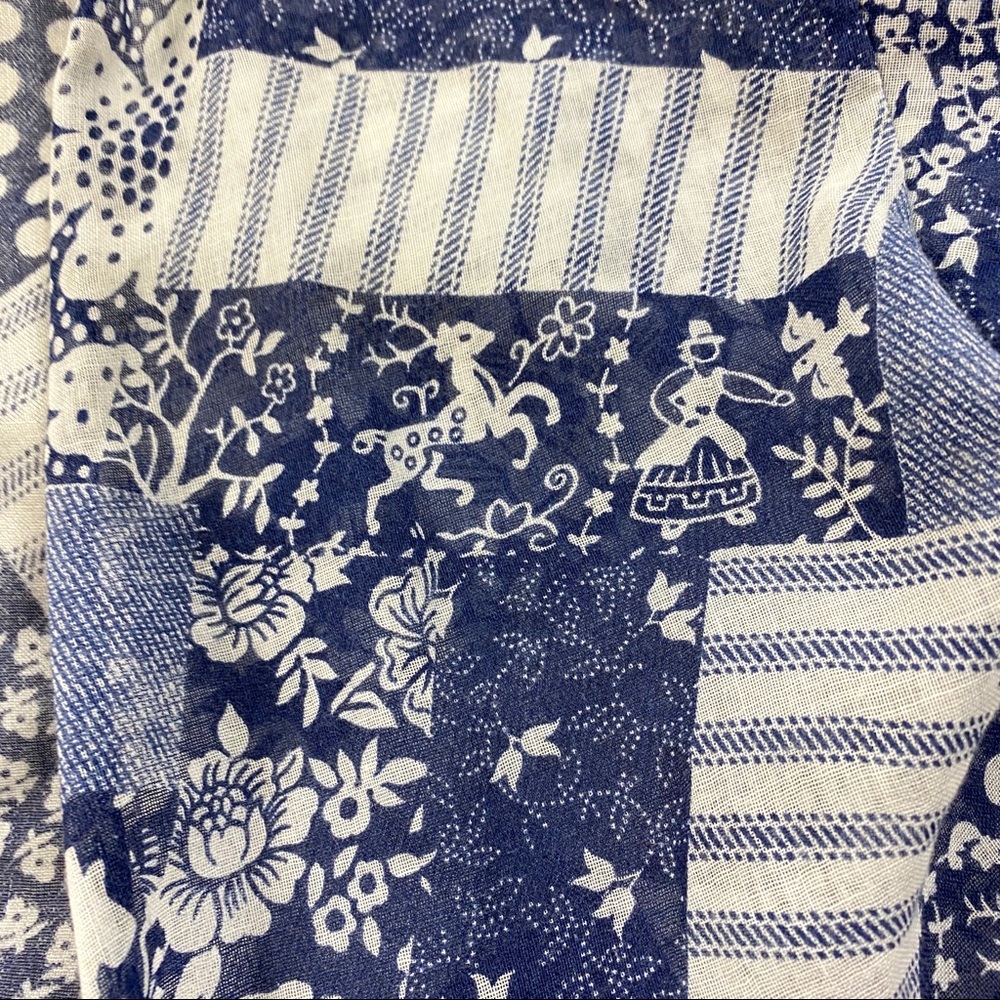 VTG 70’s Shirtlings Tie Crop Top Dutch Deer Boho - Picture 4 of 7